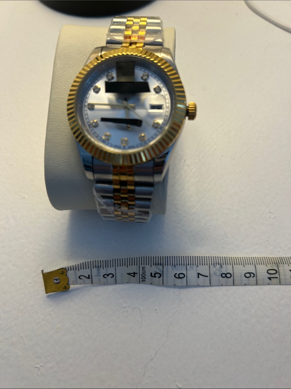 Men's Two-Tone Stainless Steel Watch – Silver and Gold
